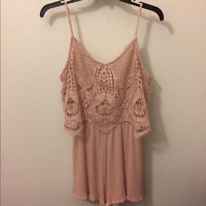 Blush Pink Romper